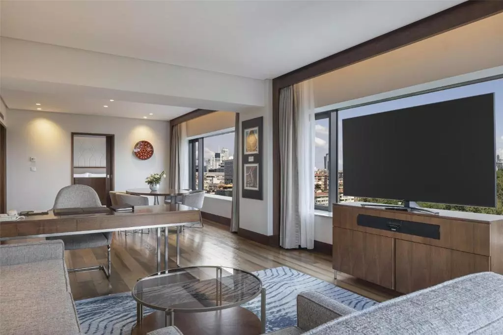 فضای داخلی اتاق هتل کنراد بسفوروس استانبول